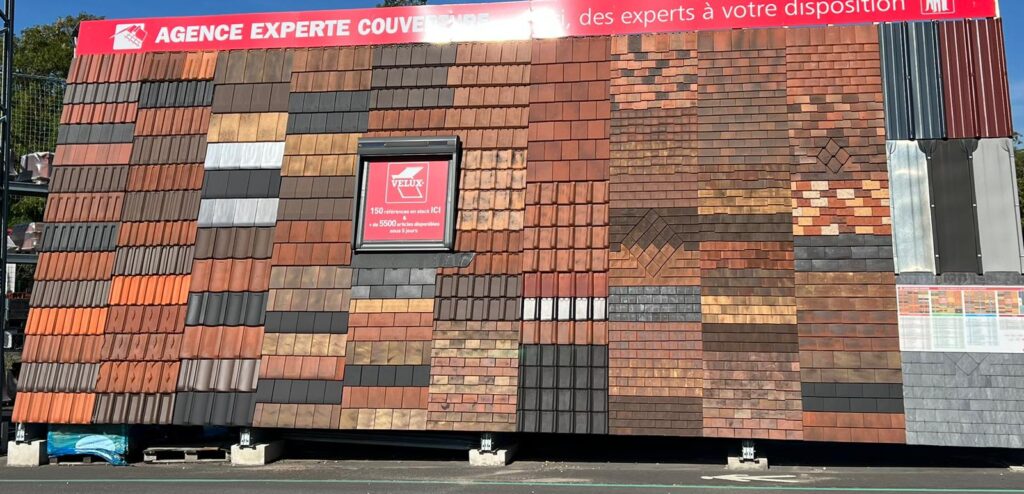 image des nombreux matériaux utiliser pour le revêtements des toitures
